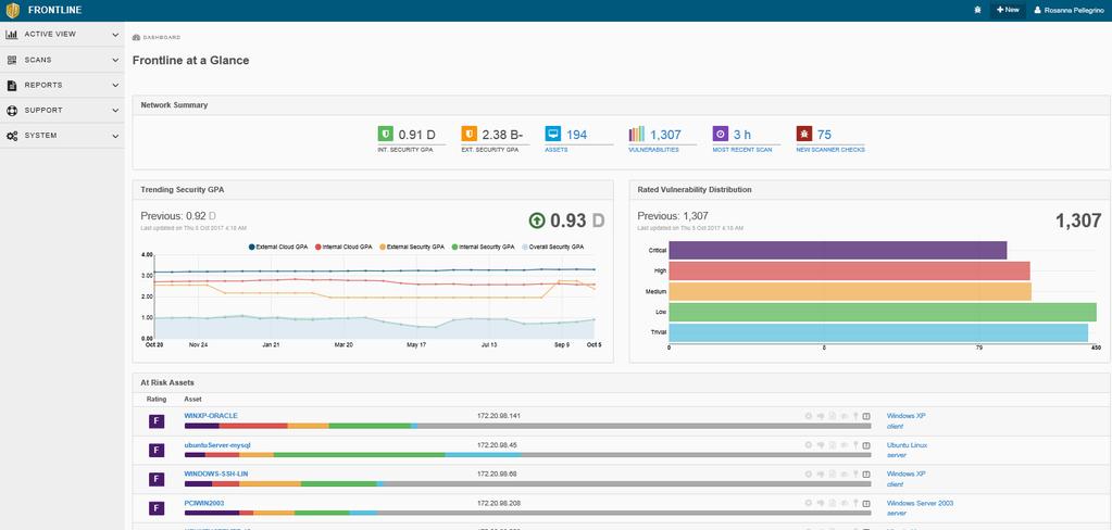 Solution Summary Digital Defense s Frontline Vulnerability Manager (Frontline VM) is the industry s most comprehensive, accurate, and easy to use vulnerability management software.