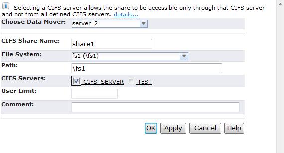 VSPEX Configuration Guidelines Figure 56. Create File Share dialog box FAST VP configuration This procedure applies to both file and block storage implementations.