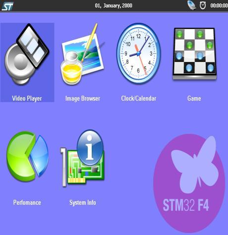 STM32F429NIH7 Touchscreen