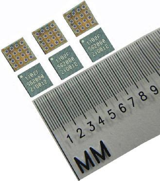 World s Smallest ARM Microcontroller The LPC1102 is available in Wafer Level Chip Scale Packaging 2.17mm² x 2.32mm² WL-CSP Thickness of 0.6mm Pitch of 0.