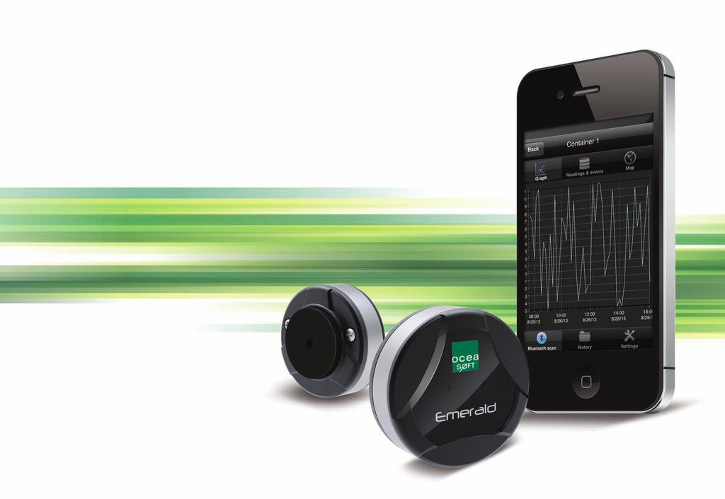 Track temperature wirelessly from your smartphone Monitor storage facilities, cooling equipment, and packages in