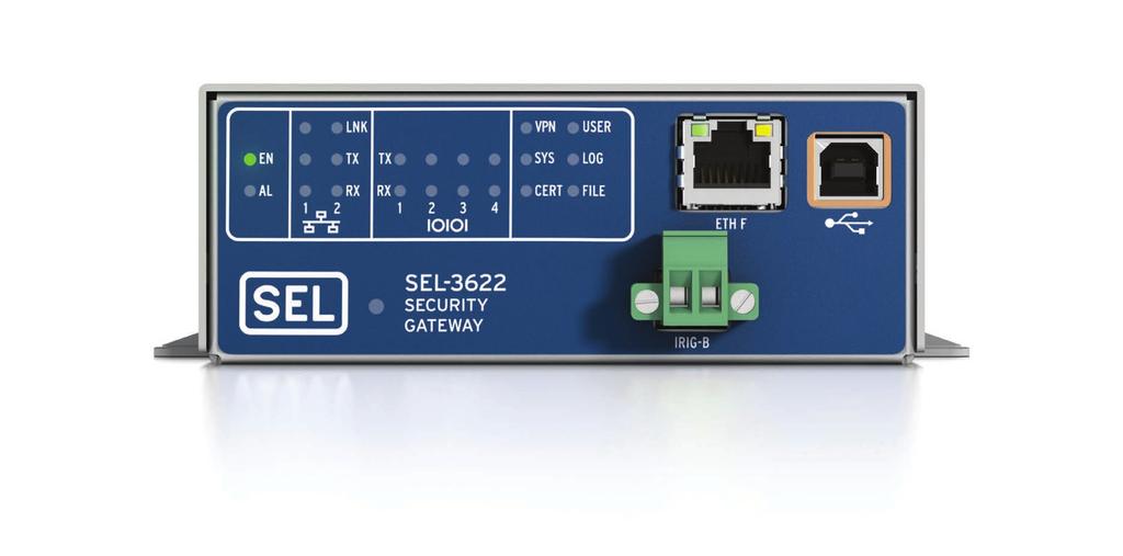 Security Gateway Merge physical security and cybersecurity for field operations. Small form factor and wide temperature range for cabinet installation on distribution poles and in substation yards.