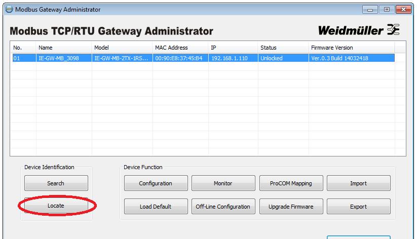 4 Verifying the Location of the Unit If you are managing multiple Modbus Gateway s, you may wonder if you are configuring the