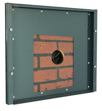 1 2 Attach the wall mount bracket to a brick or concrete wall, using appropriate anchoring hardware, such as 1/4-20 x 1-1/4 concrete anchors, 1/4-20 x 1-1/4 hex cap screws, and 1/4 washers (not
