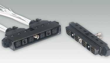 Amphenol LMD and LMS Modular Connectors for or Cable Attachment INTRODUCTION: FEATURES, BENEFITS, PERFORMANCE LRM (Line Replaceable s) Staggered/ GEN-X Hybrids - Fiber Optics/ /RF/Power Options/