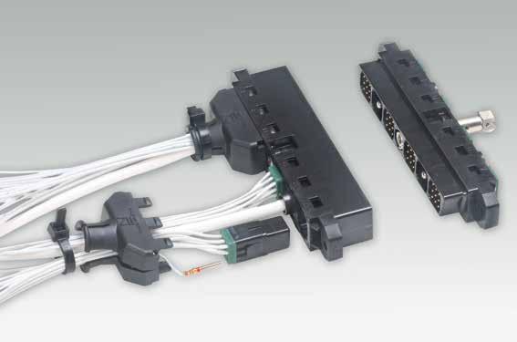 LMD Modular Connectors FEATURES, OPTIONS & CONTACT DATA Amphenol Strain Reliefs LMD Receptacle Variety of s available.
