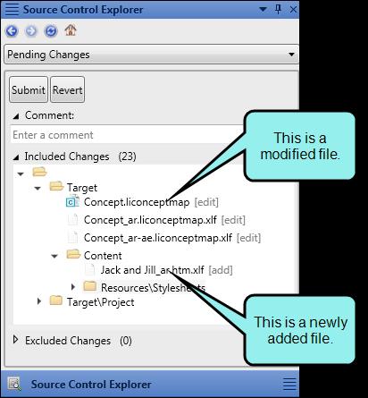 HOW TO SUBMIT FILES TO SOURCE CONTROL SOURCE CONTROL EXPLORER 1. Select the View ribbon. In the Pane section select Source Control Explorer. The Source Control Explorer opens. 2.