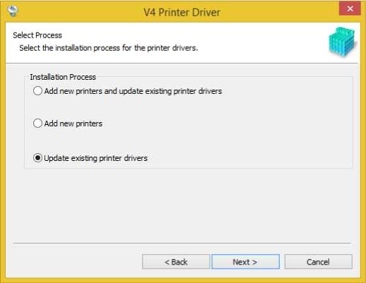 Updating/Uninstalling the Driver 4 5 Check [List of Printers for Installation] click [Start]. Click [Exit]. Restart your computer when a message is displayed prompting you to do so.