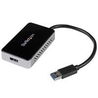 USB 3.0 to HDMI External Video Card Multi Monitor Adapter with 1-Port USB Hub 1920x1200 / 1080p StarTech ID: USB32HDEH The USB32HDEH USB 3.0 to HDMI Adapter turns a USB 3.