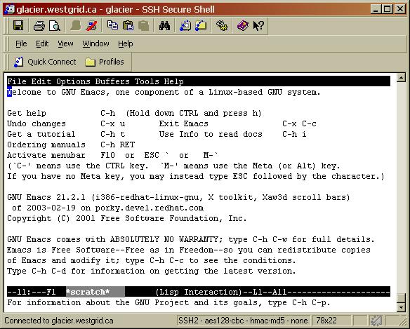 Editing Files Command-driven editors vi only for the enthusiast Emacs ok, for a