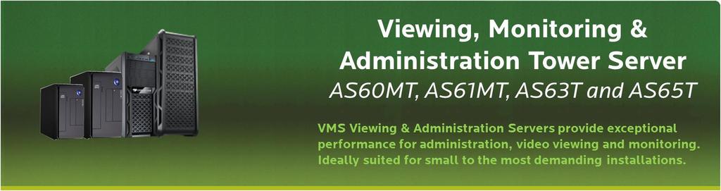 The AS60 series of video viewing and administration products are the ultimate viewing center console for the smallest to the largest mission-critical surveillance.