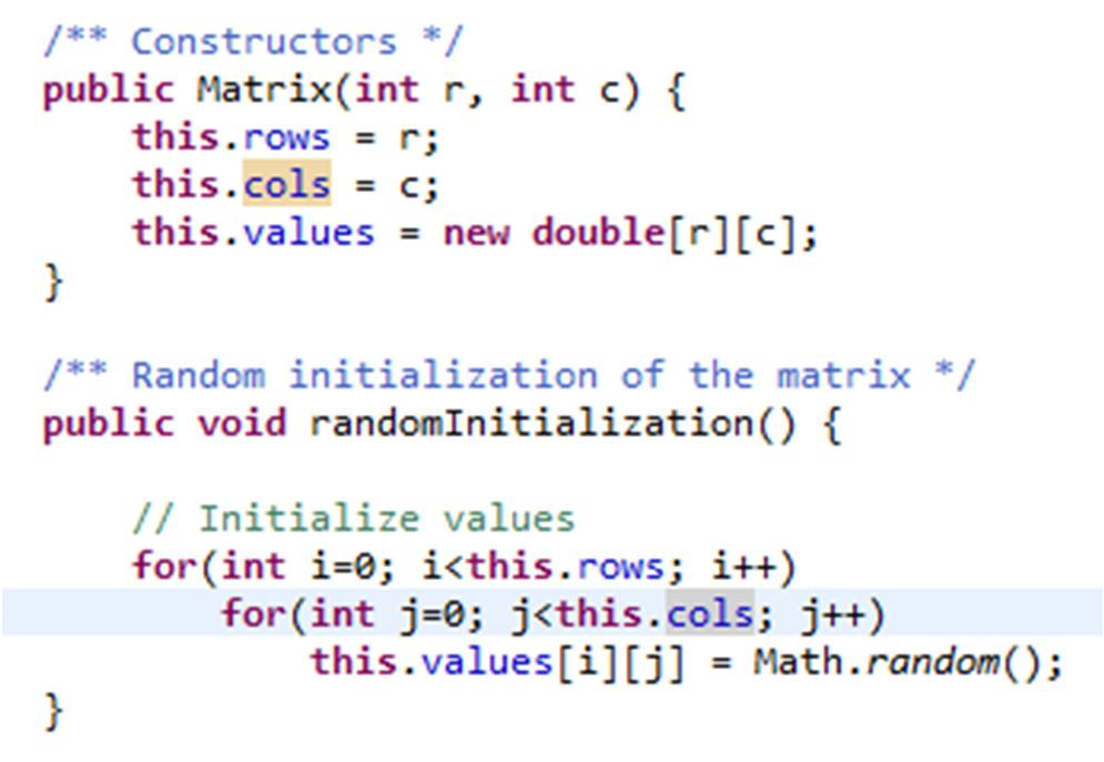 4. Methods Inside a method implementation, an object can refer to itself with this keyword thisis implicitly