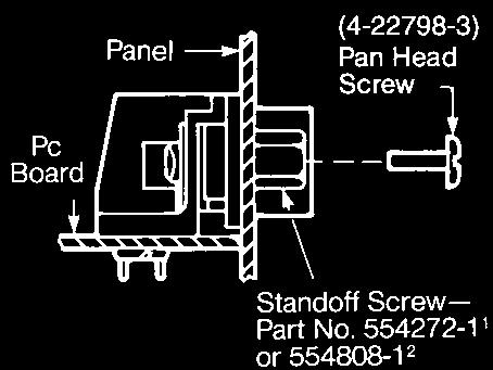 92] long pan head screws. 2 Contains two metric standoff screws with M 3.5 X 0.