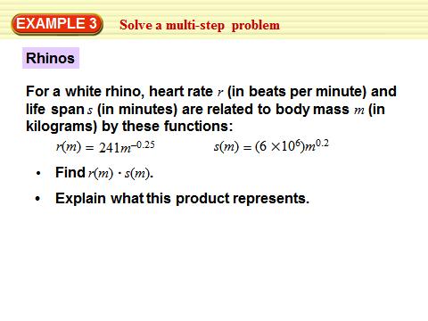 Example 3: Solve a Multi Step