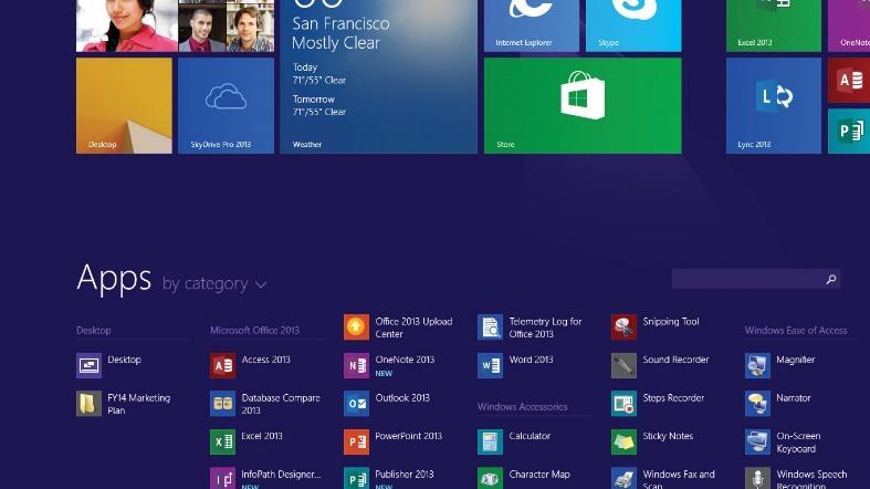 Access all of your apps. The Windows built-in apps like Calendar, Weather, and News power you through essential tasks.