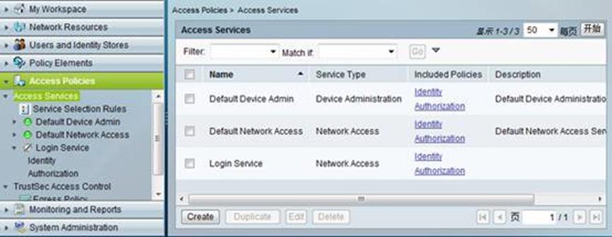 11. Configure the Network Access Authorization