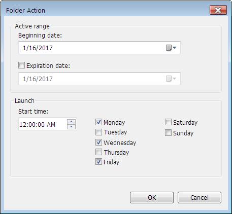 To schedule a data collection, do the following: 1 Right-click the Data Collector Set, select Properties from the menu, click the Schedule tab, and then click Add.