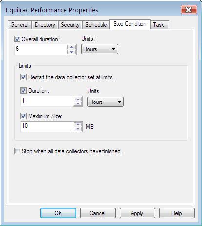 3 Select Expiration date to stop collecting new data after a certain date. NOTE: Selecting an expiration date does not stop the data collection in progress on that date.