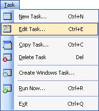 CHAPTER-3 XPlica Features 3.5 Edit an Existing Task - Edit Task To edit an existing task: 1) Select a task in the Task List pane.