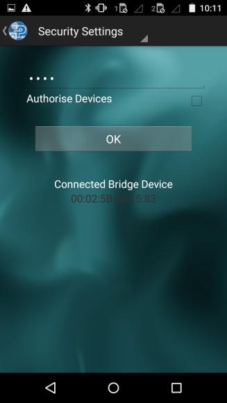 feature as otherwise it will not be possible to associate devices. Once the device is associated a message box is displayed showing the 16-bit Device ID assigned to the device.