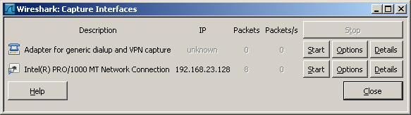4 Generate some network traffic with a Web Browser from within WINDOWS2003. Your Wireshark window should show the traffic, and now look something like Figure 5.