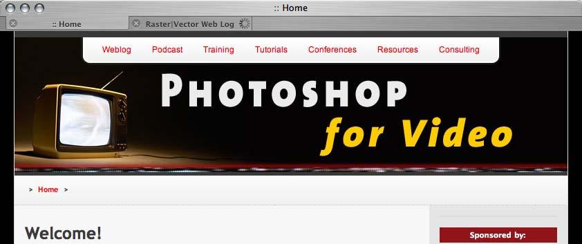 Websites Photoshop