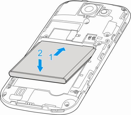 Insert the battery, contacts end first, and gently press the battery into place. Replace the battery compartment cover, making sure all the tabs are secure and there are no gaps around the cover.