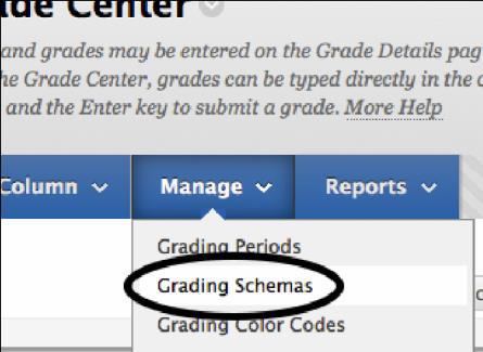 Step 4. Click the Submit button on the right to create the Category. Creating Grading Periods Grading Periods are not commonly used at the university level.