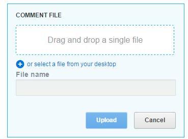 Running a Deal To add a comment file: 1. Click the document name to display the document details page. 2.