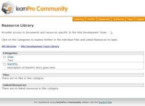 learnpro Community will return all the resources that are relevant to your search term. You can then click to download any resources of interest. 4.