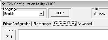 For DRAM and FLASH, this is a quick process. For SD Card, this may take several minutes. The user can click the Read button from the Printer Configuration tab to verify process completion.