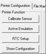 The Sensor Calibration window opens, containing three sections: Media Type, Manual Setup, and Auto Calibration. Figure 24.