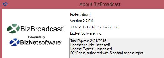 3. BizNet Broadcast Bug Fixes 3.1.1. Selection windows field type is normalized for easier view Selection menu is better viewed in environments with zoom enabled. 3.1.2.