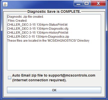 com/support/mcs-connect Diagnostic Save Button A