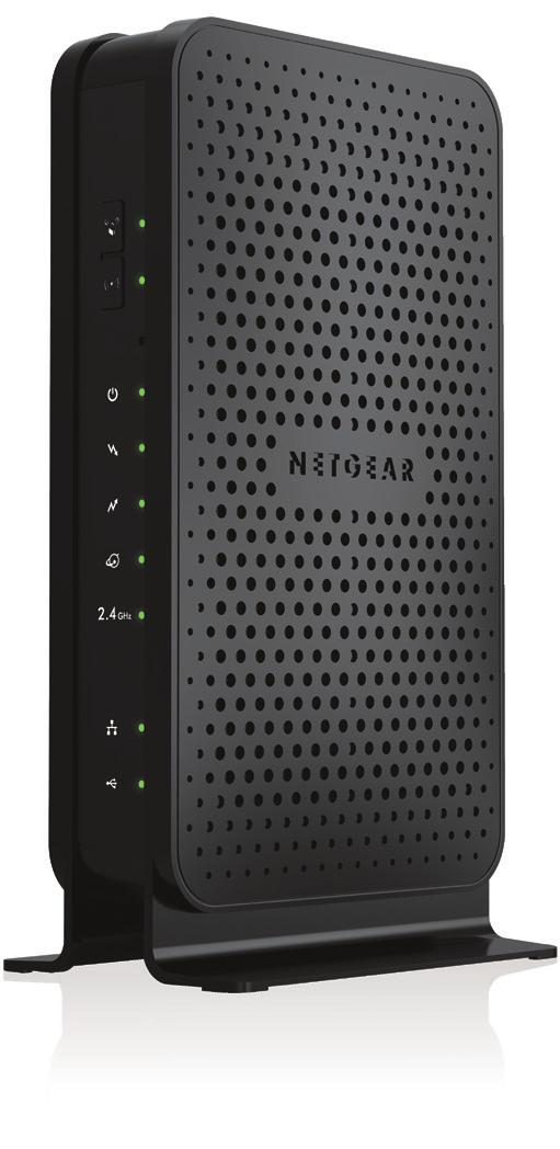 Performance & Use WIFI SPEED N300 300 SPEED RANGE N300 300 Mbps Eliminate monthly rental fees Up to $120 per year 1 Cable Internet speeds up to 340 Mbps 8 downstream & 4 upstream channels CableLabs