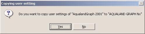 1. Startup and Ending 1.1. Startup Select Program followed by [AQUALAND GRAPH Nx] after clicking the START button of the task bar.