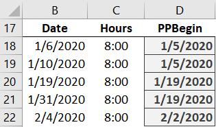 =VLOOKUP(B18,Table4,1,TRUE) We could write the formula into D18 and fill it down, as shown below: So, that is what it means to perform a range lookup.