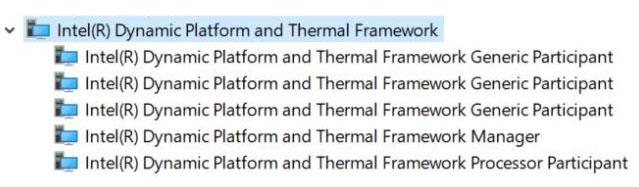 and thermal framework is already installed in the