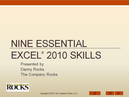 2) People who want to practice the skills that will be tested when they take the Microsoft Office 2010 Specialist (MOS) Examination for Excel 2010.