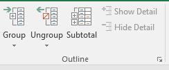 SUBTOTAL FUNCTION Purpose: You can use the subtotal function when you get a run of data that has a data field that is repeated and you would like to subtotal at each data field break.