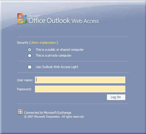 Introduction Outlook Web Access, or OWA, is a web- based version of Microsoft s popular personal information manager, Outlook.
