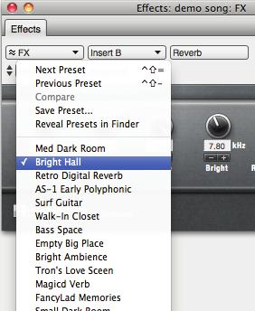 Preset controls Browse presets using the next/previous buttons. Load, save, and edit presets with the Preset menu. Plug-in controls Control the plug-in s settings.