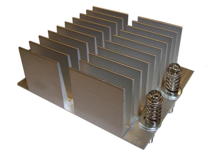 Passive Mini-ITX Heatsink AMD for Industrial Mainboards D3313-S1 Passive Heatsink Kit for Mini-ITX mainboards designed for fanless chassis solutions for AMD embedded G-Series SoC (D3313-S1) Heatsink