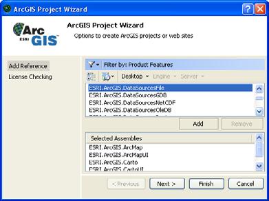 Net project is started ArcGIS