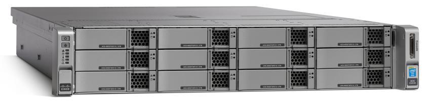 specific customer environments. Figure 1. Cisco UCS C240 M4SX The Cisco UCS C240 M4SX provides outstanding storage expandability and performance with up to 24 x 2.