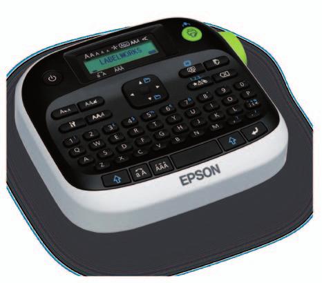 for instant recall LabelWorks LW-400 Powerful and flexible organiser Portable electronic label maker with built-in keyboard Accepts 9mm, 12mm and 18mm