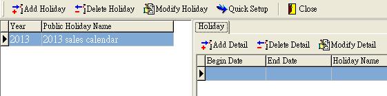 Then, you will see an input window for the date range