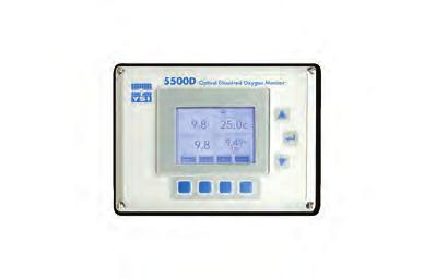 5200A Dissolved Oxygen (polarographic) ph Conductivity Temperature ORP Salinity TDS Miscellaneous* 5400 Dissolved Oxygen (galvanic) Temperature Miscellaneous* Feed management.