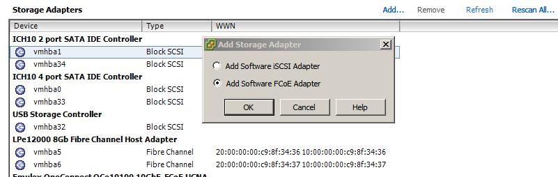 Configuring Software FCoE: Activate the
