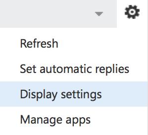I. PERSONALIZING YOUR OUTLOOK TURNING ON/OFF THE READING PANE In the OWA, a preview of your e-mail message is displayed on the right side of your message list by default.
